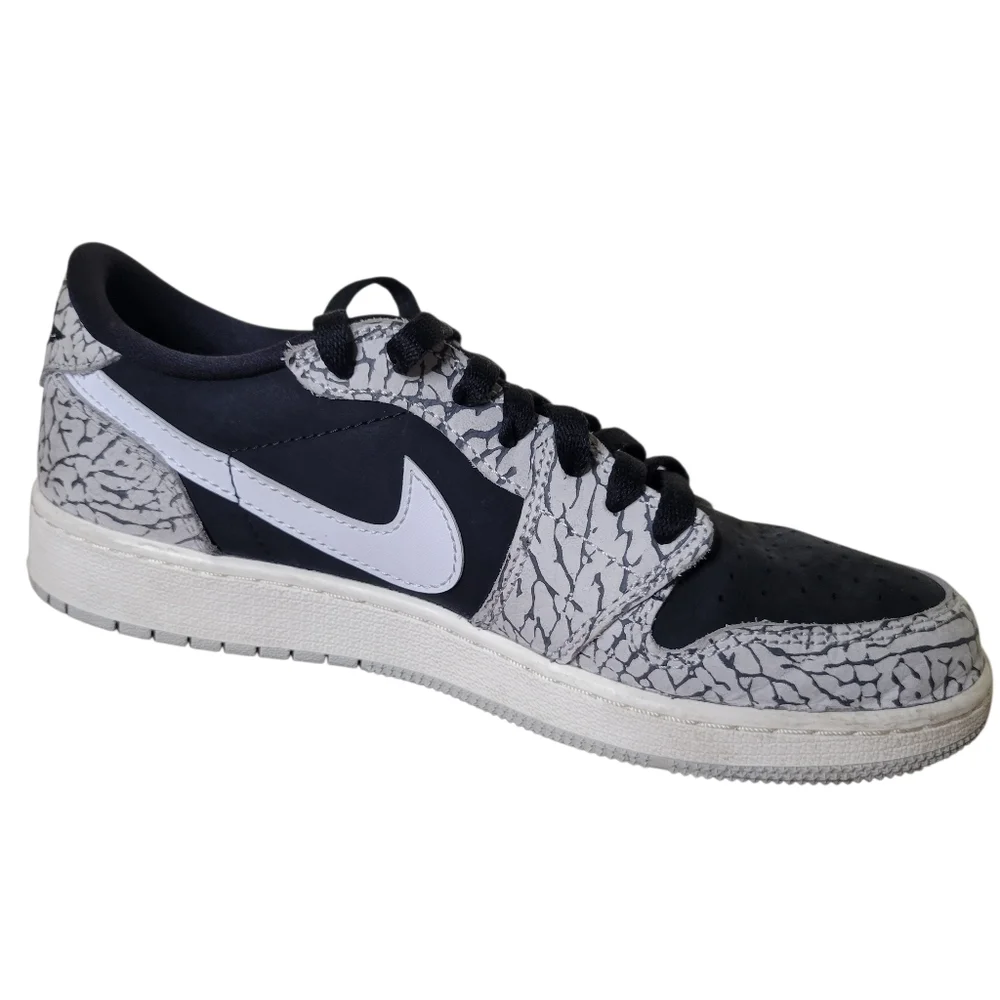 Nike Jordan 1 Retro Low OG GS Black Cement Air Jordan